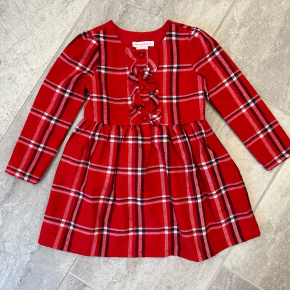 Tommy Bahama Other - Girls Tommy Bahama Tartan Red plaid print button down dress